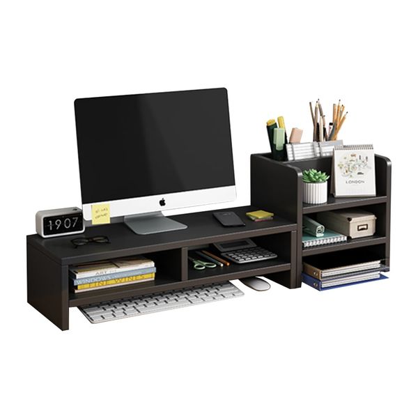 Kệ Máy Tính Để Bàn GAPI Gỗ MDF Màu Trắng GAPI - GP184