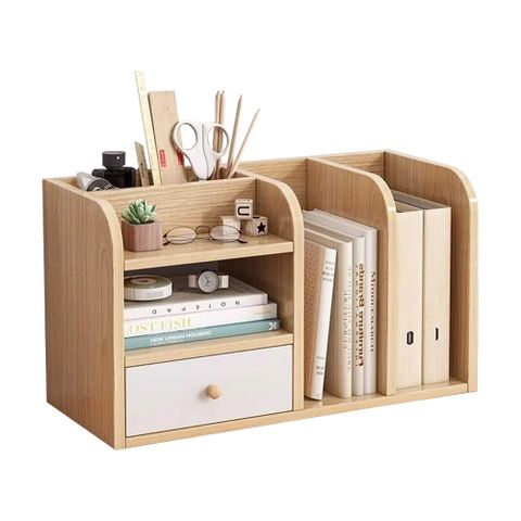 Kệ Sách GAPI Để Bàn Gỗ MDF Vân Gỗ GAPI - GP176