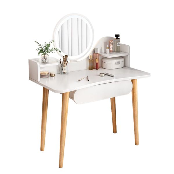 Bàn Trang Điểm GAPI Có Gương LED - GP201 (KHÔNG KÈM GHẾ)