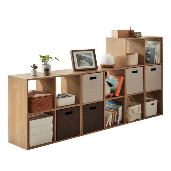 Kệ Sách Tổ Ong GAPI Đa Tầng Màu Trắng - Vân Gỗ - GP100