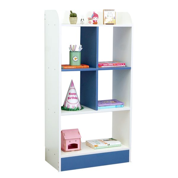 [Giảm giá 60%] Tủ Sách Cho Bé GAPI Màu Xanh Phối Trắng - GP139