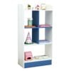 Tủ Sách Cho Bé GAPI Màu Xanh Phối Trắng - GP139