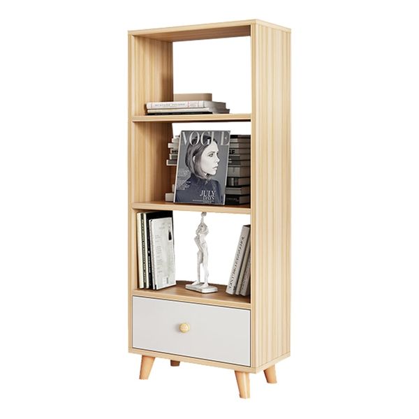 Kệ Sách Đa Năng GAPI S Style Màu Gỗ Phối Trắng - GP144