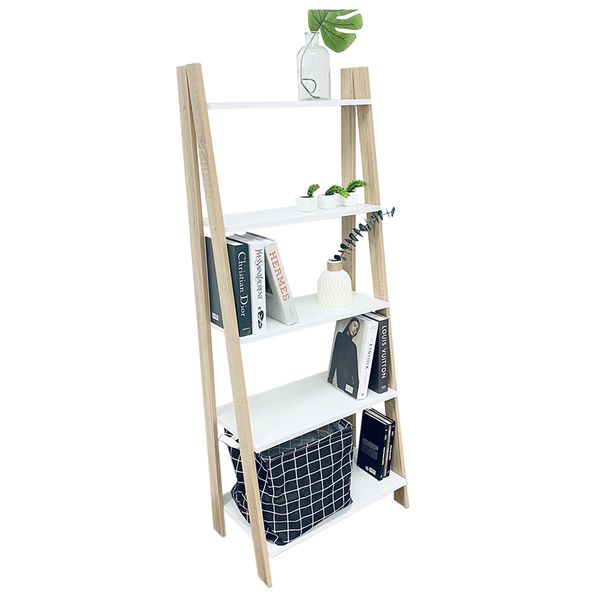 Kệ Sách GAPI Đa Năng Athena 5F Trắng Vân Gỗ GAPI - GP114