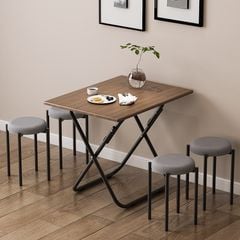 Bàn Ăn Gỗ Gấp Gọn Thông Minh, Hiện Đại GAPI - GM99