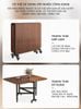 Bàn Ăn Thông Minh Có Bánh Xe Tiện Lợi, Hiện Đại GAPI - GM107