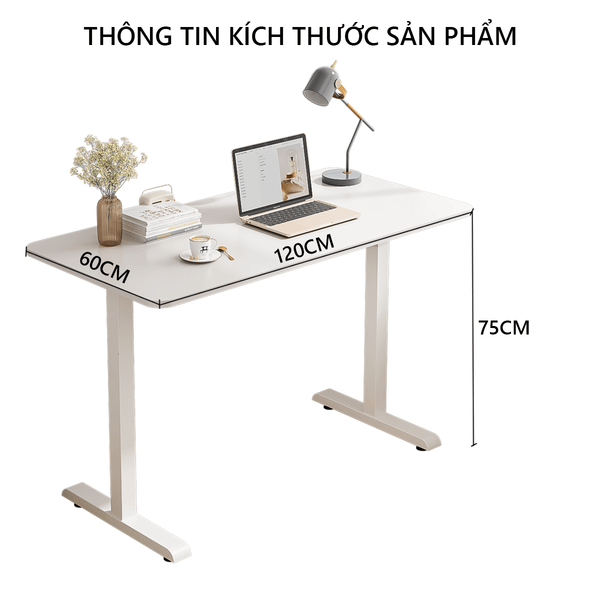 Bàn Làm Việc Chân Sắt Thông Minh Hiện Đại GAPI - GM114