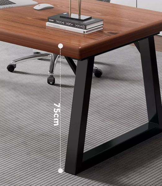 Bàn Làm Việc Gỗ MDF Khung Chân Sắt Hiện Đại, Sang Trọng GAPI - GM121