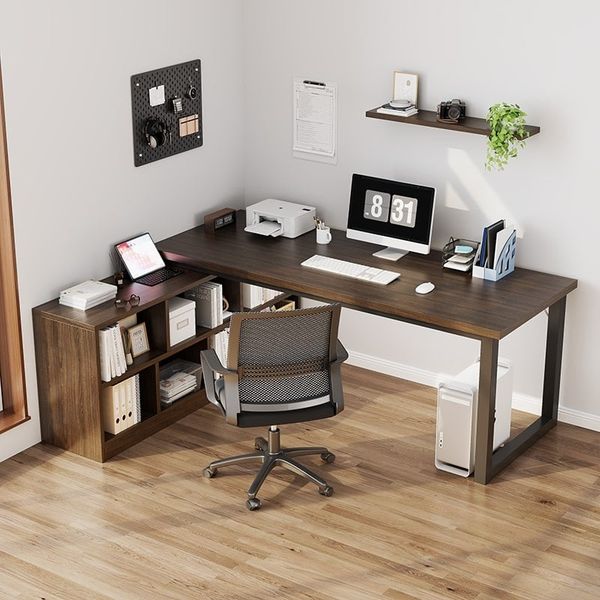 Bàn Làm Việc Thông Minh Gỗ MDF kết hợp Kệ Sách Đa Năng GAPI - GM131