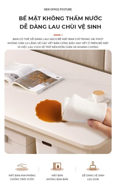 Bàn Trà Sofa Phòng Khách Thông Minh 2 Tầng Hiện Đại GAPI - GM135