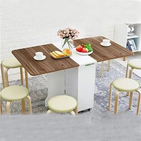 Bàn Ăn Thông Minh Gấp Gọn Gỗ MDF Hiện Đại GAPI - BATM5