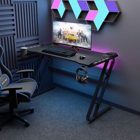 Bàn Gaming, Bàn Làm Việc Chân Chữ C - GM74A