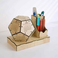 Lịch gỗ để bàn phong cách - TOY27