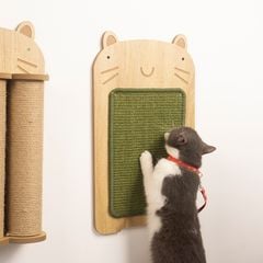 Thảm Cào Móng Treo Tường Hình Mèo Bảo Vệ Nội Thất - GU2