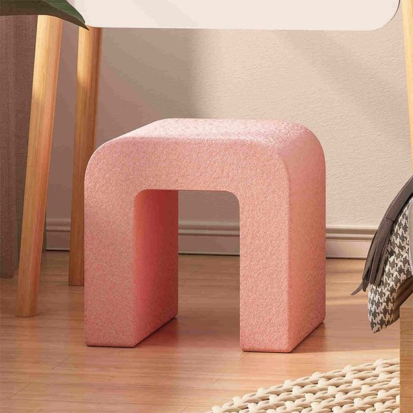 Ghế Trang Điểm Bọc Vải Lông Cừu Chansey Hiện Đại GAPI - GC21