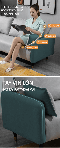 Ghế Sofa Phòng Khách GAPI - GC24