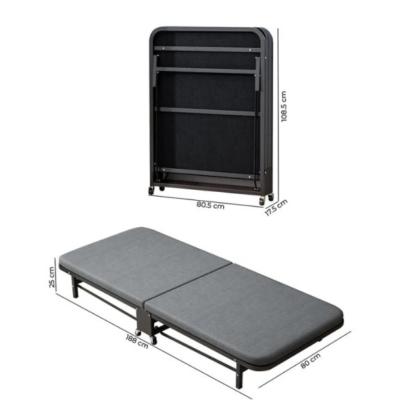 Giường ĐƠN Văn Phòng Gấp Gọn Tiện Lợi - GM193 - GAPI