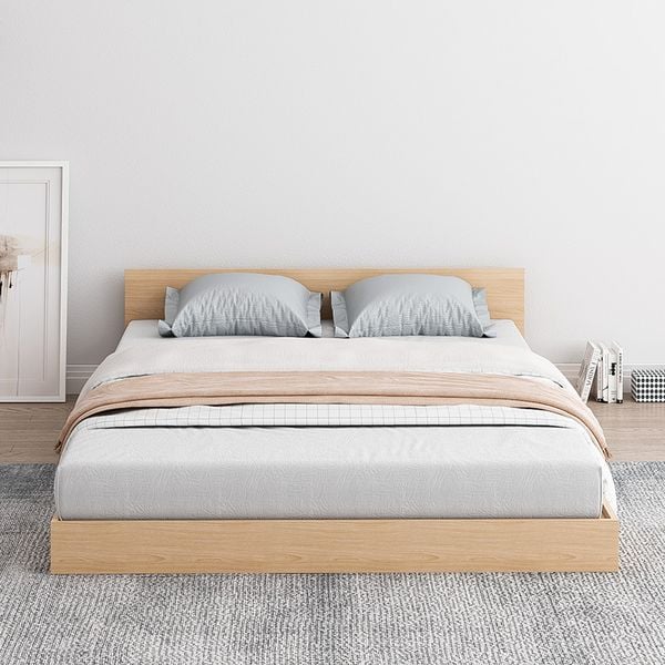 Giường Ngủ Đơn Gỗ MDF Phong Cách Nhật Bản Hiện Đại, Tối Giản GAPI - GP310