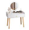 Bàn Trang Điểm Gỗ MDF Thông Minh Có Gương LED Tiện Lợi, Đa Năng GAPI - GP202