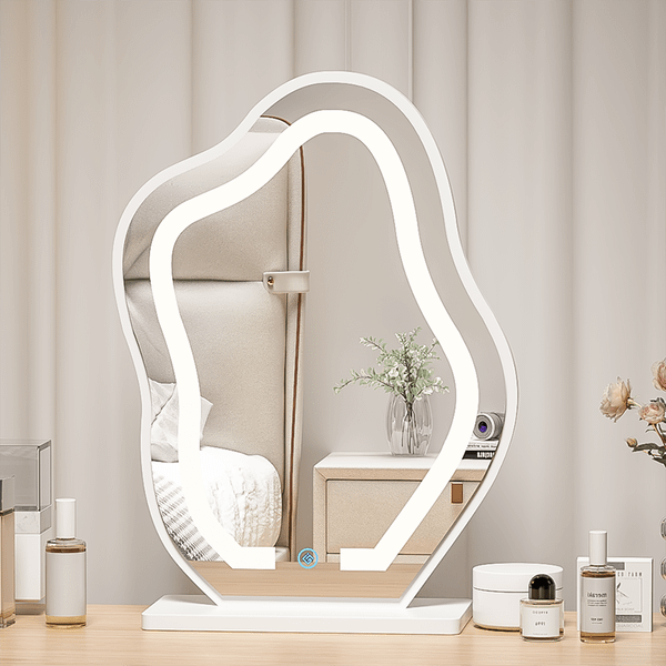 Gương Bàn Trang Điểm Nhỏ Gọn Hình Đám Mây có Cảm Ứng LED Hiện Đại GAPI - GP294