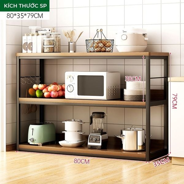 Kệ Bếp Đa Năng Thông Minh Nhiều Tầng Tiện Lợi, Hiện Đại GAPI - GM136