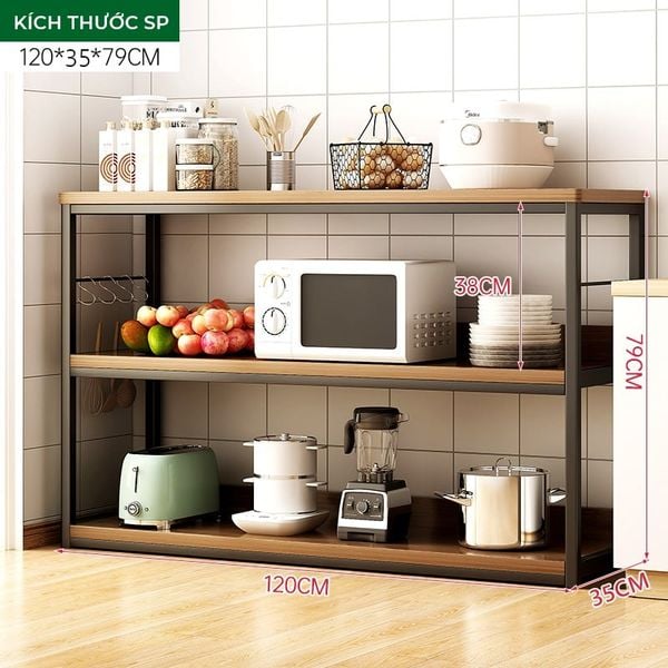 Kệ Bếp Đa Năng Thông Minh Nhiều Tầng Tiện Lợi, Hiện Đại GAPI - GM136