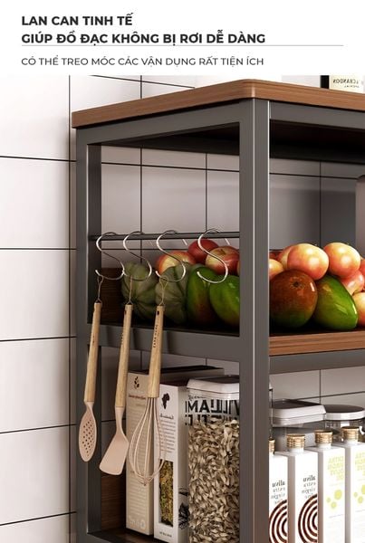 Kệ Bếp Đa Năng Thông Minh Nhiều Tầng Tiện Lợi, Hiện Đại GAPI - GM136