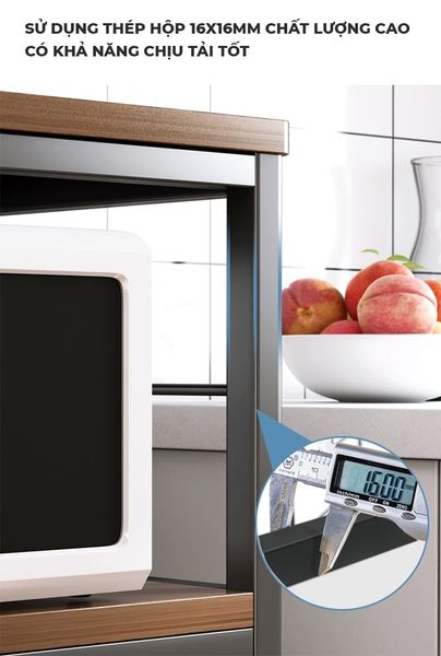 Kệ Bếp Đa Năng Thông Minh Nhiều Tầng Tiện Lợi, Hiện Đại GAPI - GM136