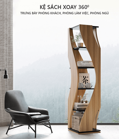 Kệ Sách Hiện Đại GAPI - GP280