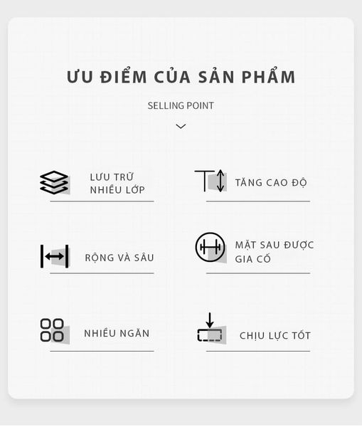 Kệ Sách Gỗ Đa Năng Đa Tầng GAPI - GA37