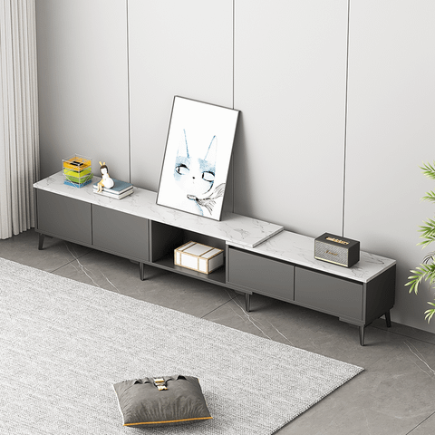 Kệ Tivi Có Ngăn Đa Năng, Hiện Đại Mặt Hoạ Tiết Vân Đá GAPI - GP298