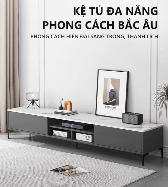 Kệ Tivi Phòng Khách Gỗ MDF Hiện Đại, Sang Trọng GAPI - GP297