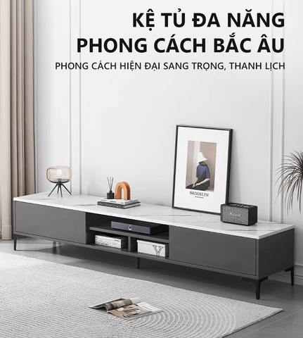 Kệ Tivi Phòng Khách Gỗ MDF Hiện Đại, Sang Trọng GAPI - GP297