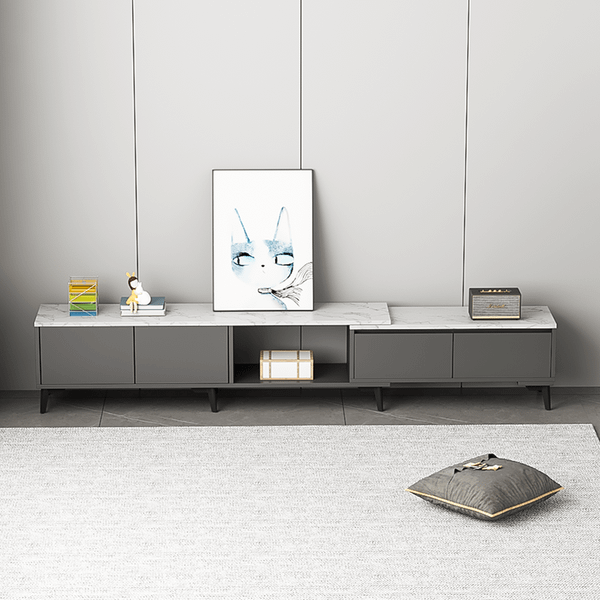 Kệ Tivi Có Ngăn Đa Năng, Hiện Đại Mặt Hoạ Tiết Vân Đá GAPI - GP298