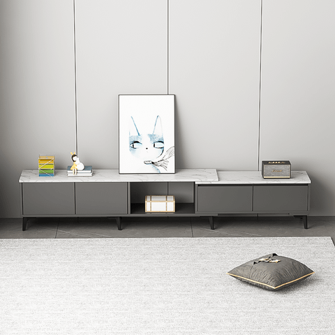 Kệ Tivi Có Ngăn Đa Năng, Hiện Đại Mặt Hoạ Tiết Vân Đá GAPI - GP298