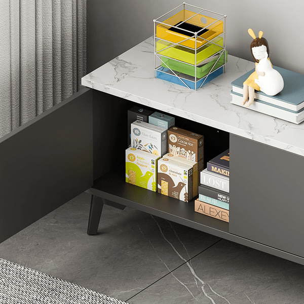 Kệ Tivi Có Ngăn Đa Năng, Hiện Đại Mặt Hoạ Tiết Vân Đá GAPI - GP298