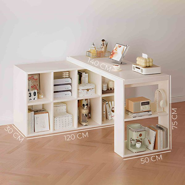 Bàn Làm Việc Đa Năng Tích Hợp Tủ Đựng Đồ Kèm Kệ Sách Hiện Đại - GP368