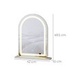 Gương Trang Điểm Viền Led Để Bàn Trắng - GP402