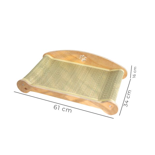 Thảm Võng Mèo Đa Năng GAPI Bằng Gỗ Chắc Chắn – GU9