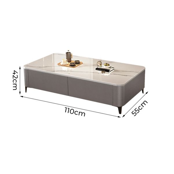 Bàn Trà Sofa Vân Đá Sang Trọng Hiện Đại - GP379