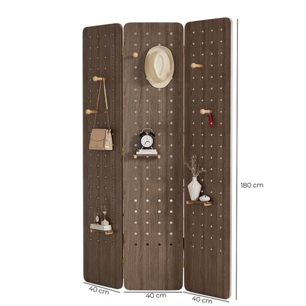 Bình Phong Kết Hợp Kệ Bộ 3 Tấm 4 Chân Cổ Điển - GP401.06