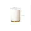 Ghế đôn trang điểm màu trắng thanh lịch  - GC45