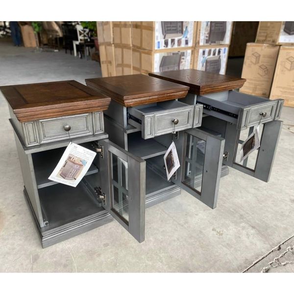 [Giảm giá 60%] Tủ Gỗ Đa Năng Tích Hợp Ổ Cắm Điện Và Cổng USB GAPI - GN59