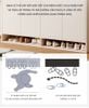 Tủ Giày Lớn Gỗ MDF Cánh Mở Trắng Sang Trọng, Hiện Đại GAPI - GP316