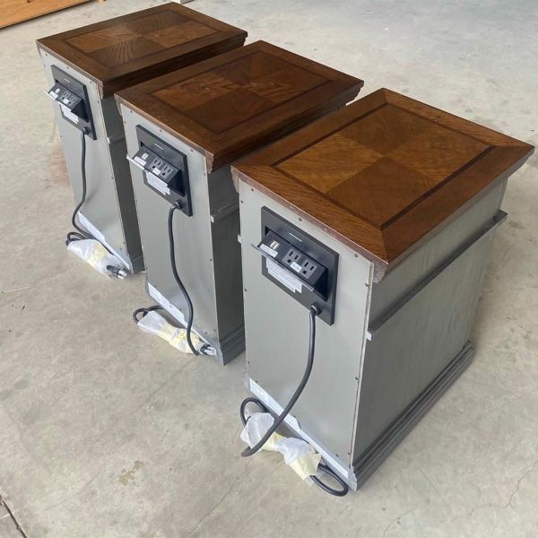 [Giảm giá 60%] Tủ Gỗ Đa Năng Tích Hợp Ổ Cắm Điện Và Cổng USB GAPI - GN59