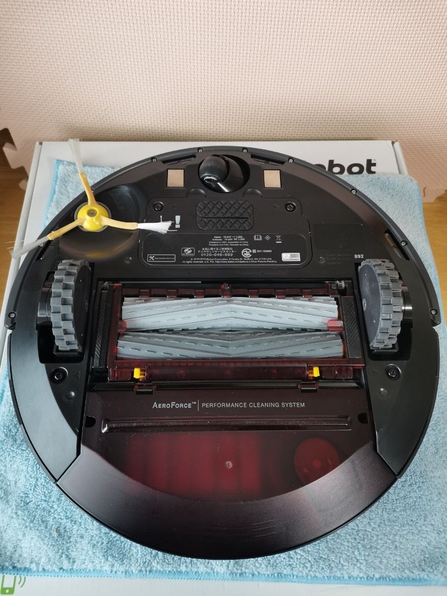 iRobot Roomba 892 ロボット掃除機 本体　バッテリ−60分 iRobot ルンバ892 iRobot Roomba 892 ロボット掃除機 本体 バッテリ