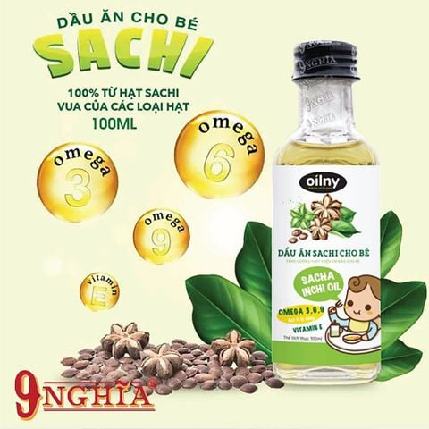  Dầu Hạt Sacha Inchi 