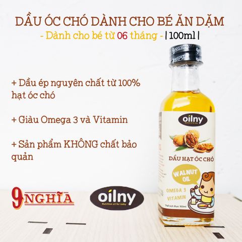  Dầu Hạt ÓC Chó 