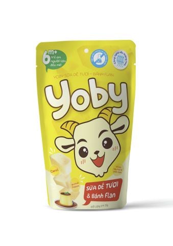  Yoby Sữa Dê Tươi - Bánh Flan 