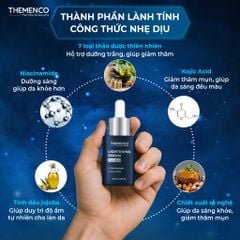 Serum hỗ trợ giúp giảm thâm sau mụn Lightening Serum 30ml Themenco